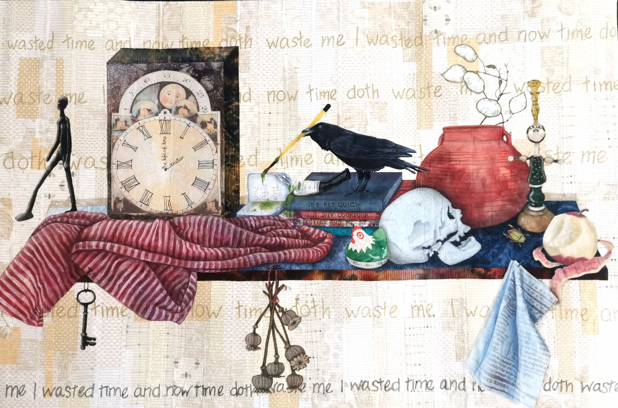 Memento Mori 1 by Annabel Rainbow. Acquired by Leamington Spa Art Gallery and Museum