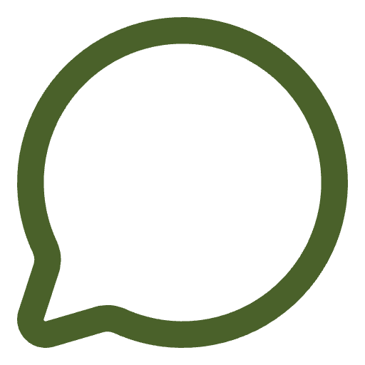 Een grote groene WhatsApp-penning