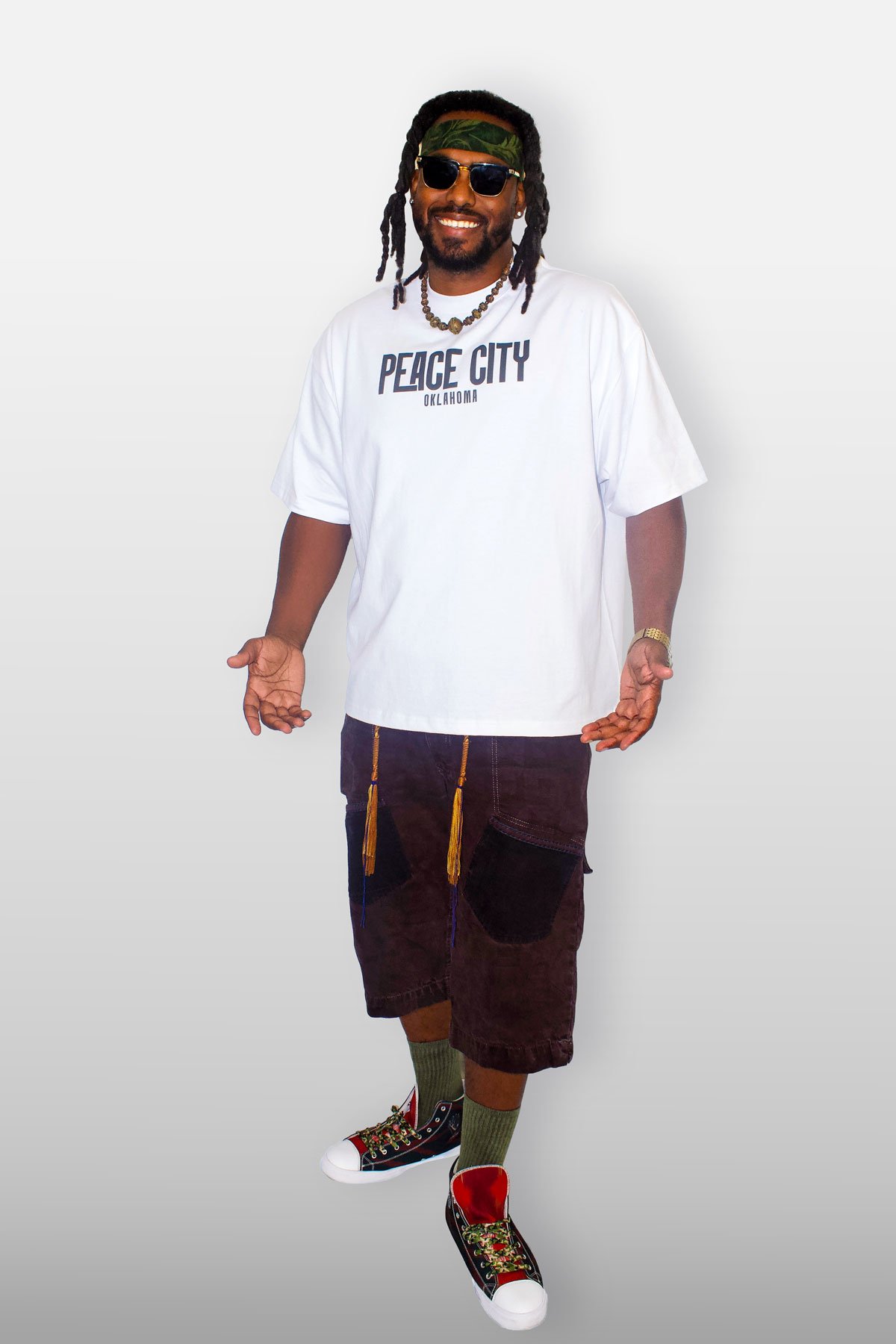 Peace City Box Tee