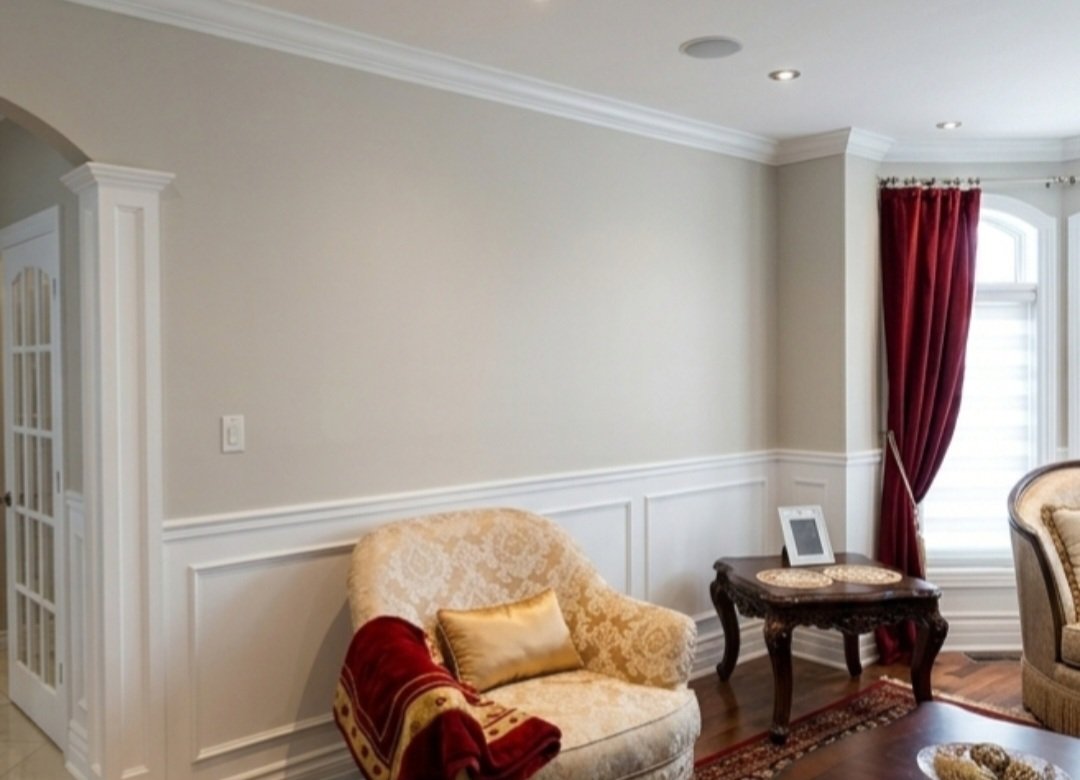 Living room painting in Town-of-Mount-Royal