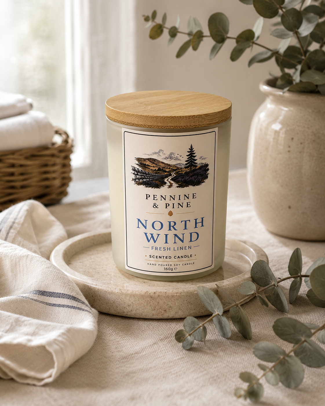 North Wind | Fresh Linen Candle