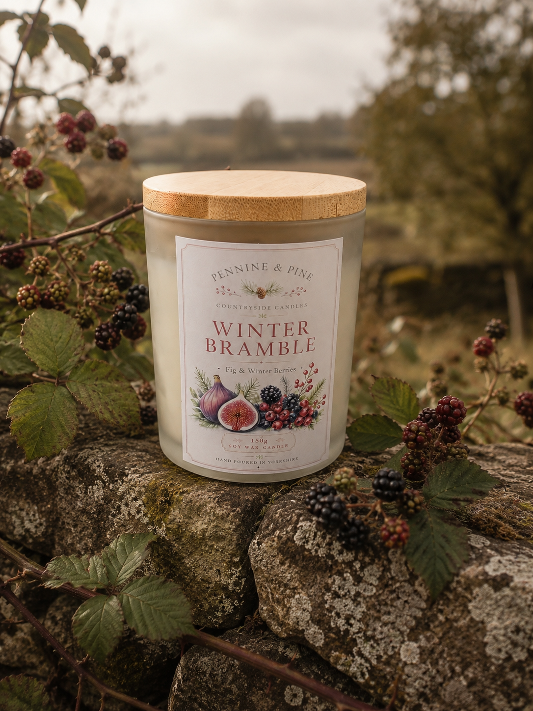 Fig & Winter Berries Candle | Winter Bramble
