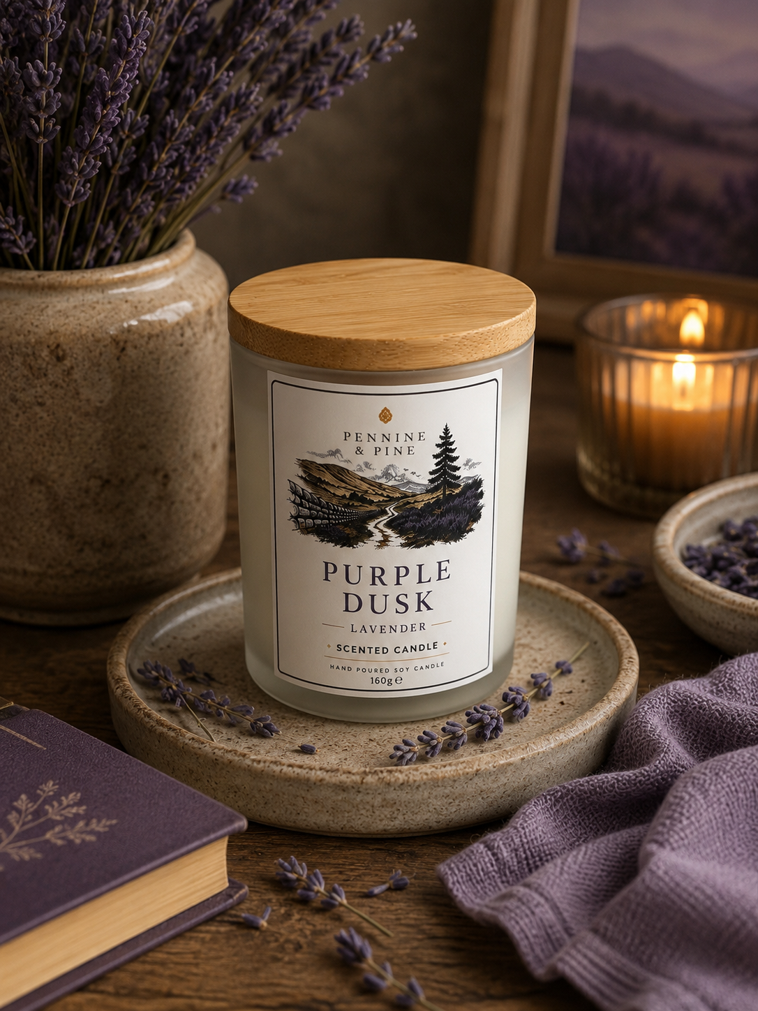 Purple Dusk | Lavender Candle