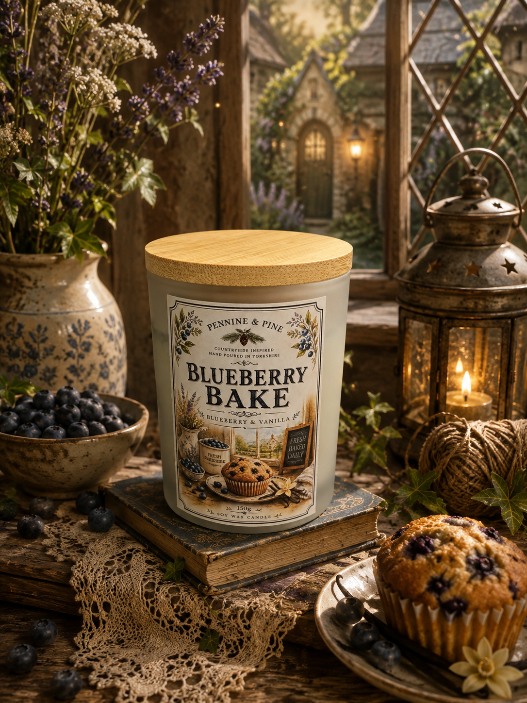 Blueberry & Vanilla Candle | Blueberry Bake