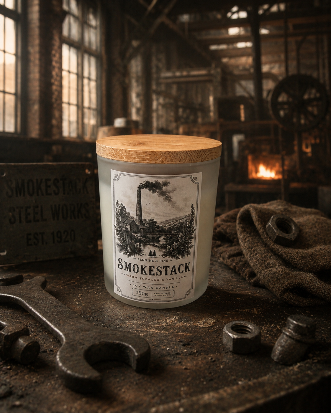 Tobacco & Vanilla Candle | Smokestack