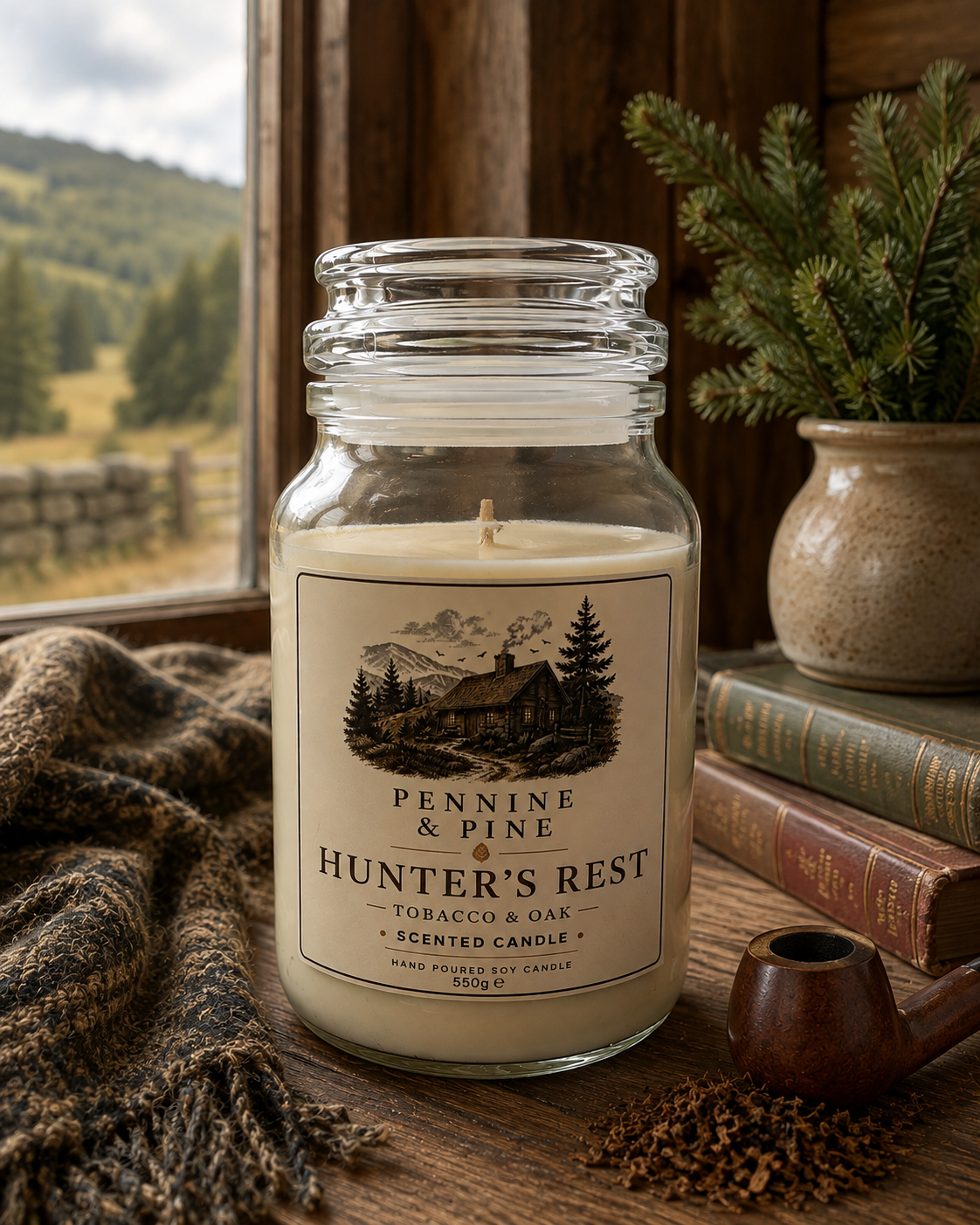 hunters rest large candle.PNG