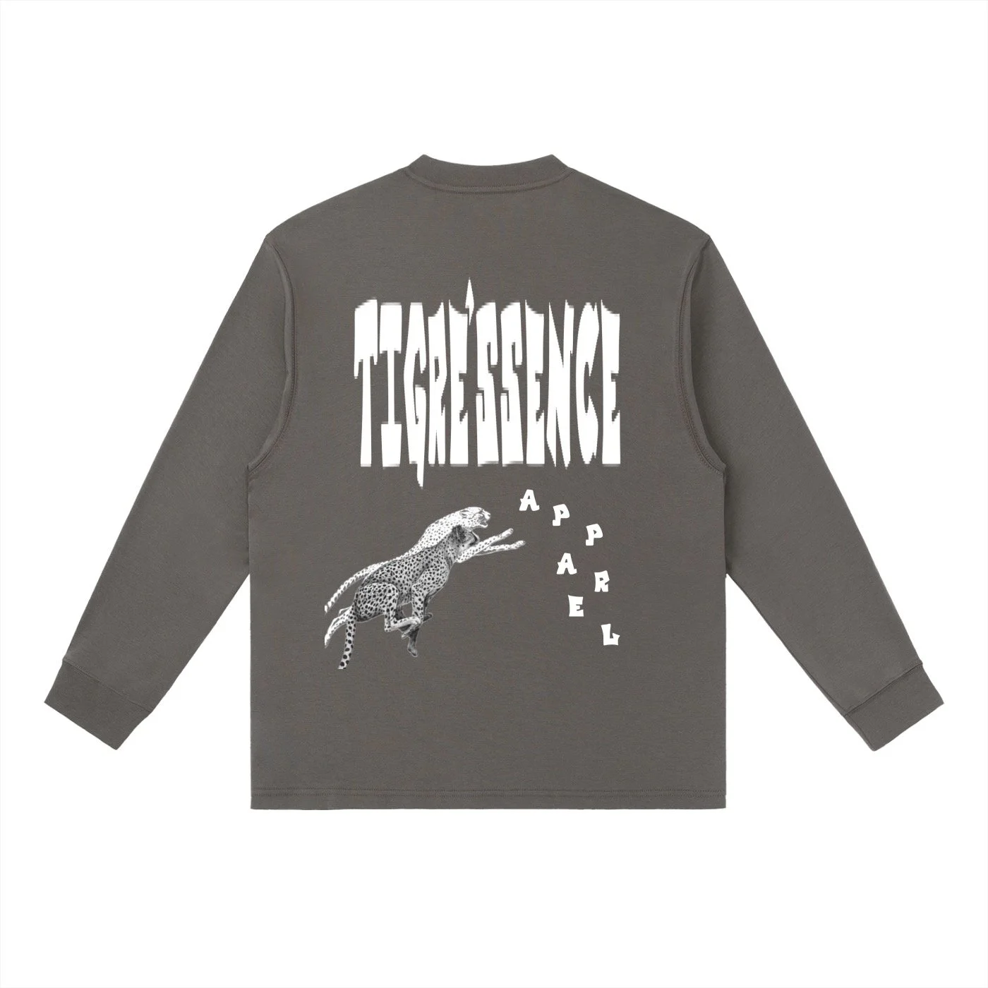 TIGRÉSSENCE APPAREL TWO TIGRE LONG SLEEVE TOP HEAVYWEIGHT