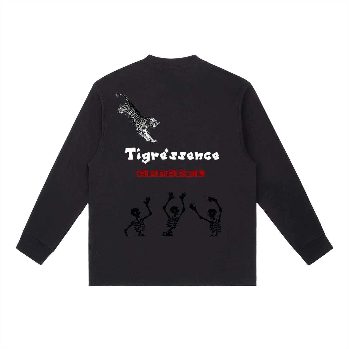 BLACK TIGRÉSSENCE Apparel Long Sleeve