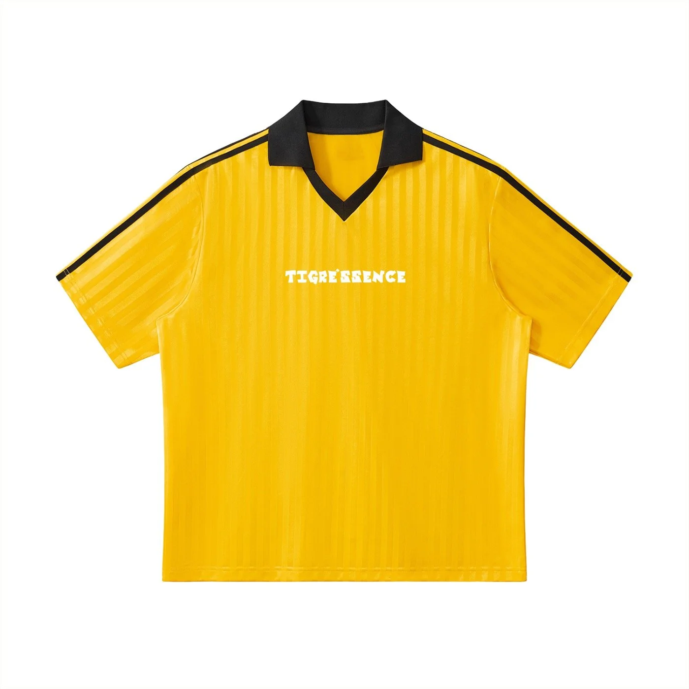 Yellow TIGRÉSSENCE Power Through Every Stitch Soccer Jersey