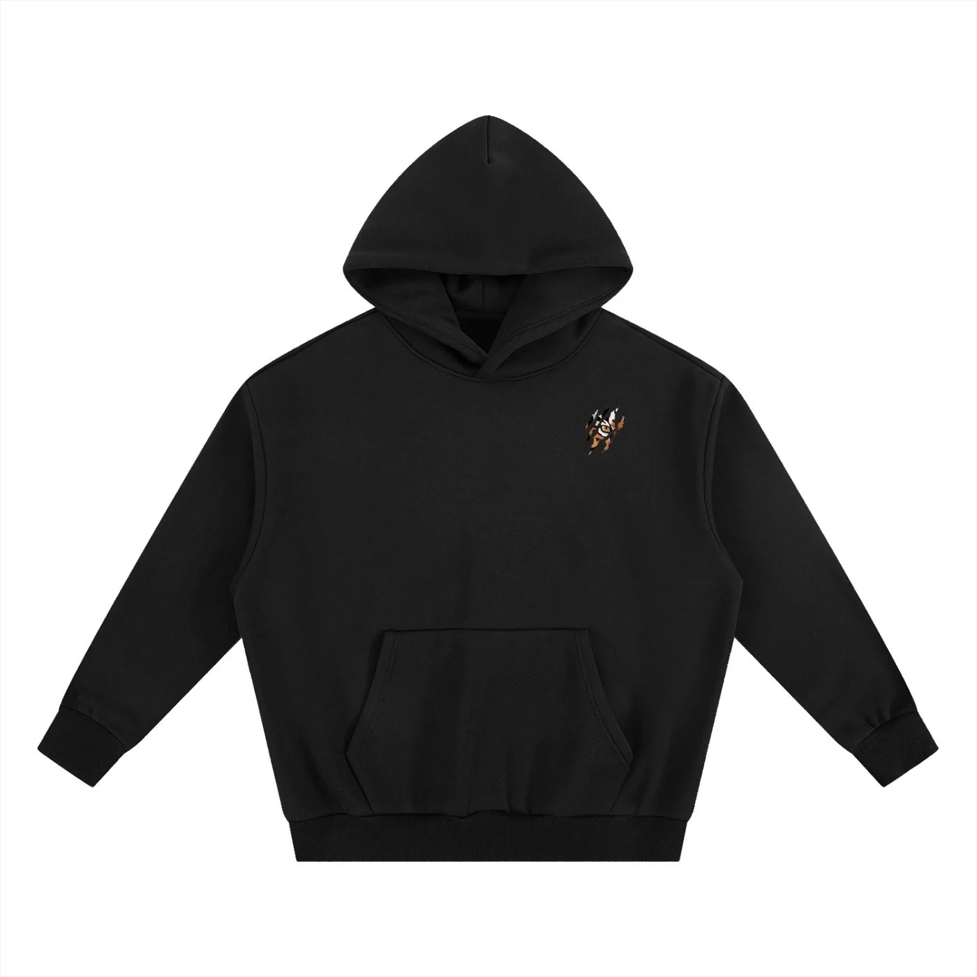 Black TIGRÉSSENCE Graphic 'Instinct Fuels Everything' Hoodie