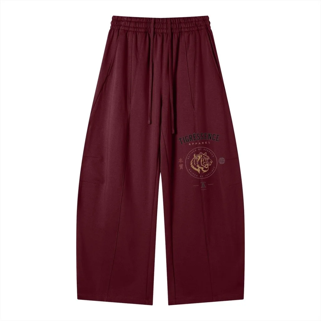 TIGRÉSSENCE Superior Warmth Heavyweight Wide Leg Panel Sweatpants