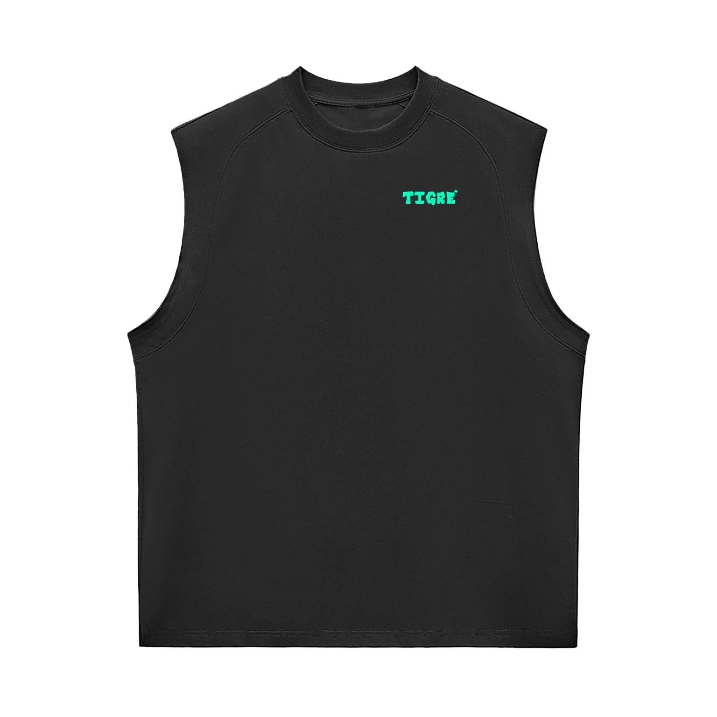 TEAL TIGRÉSSENCE Quick Dry Sorona Tank Top