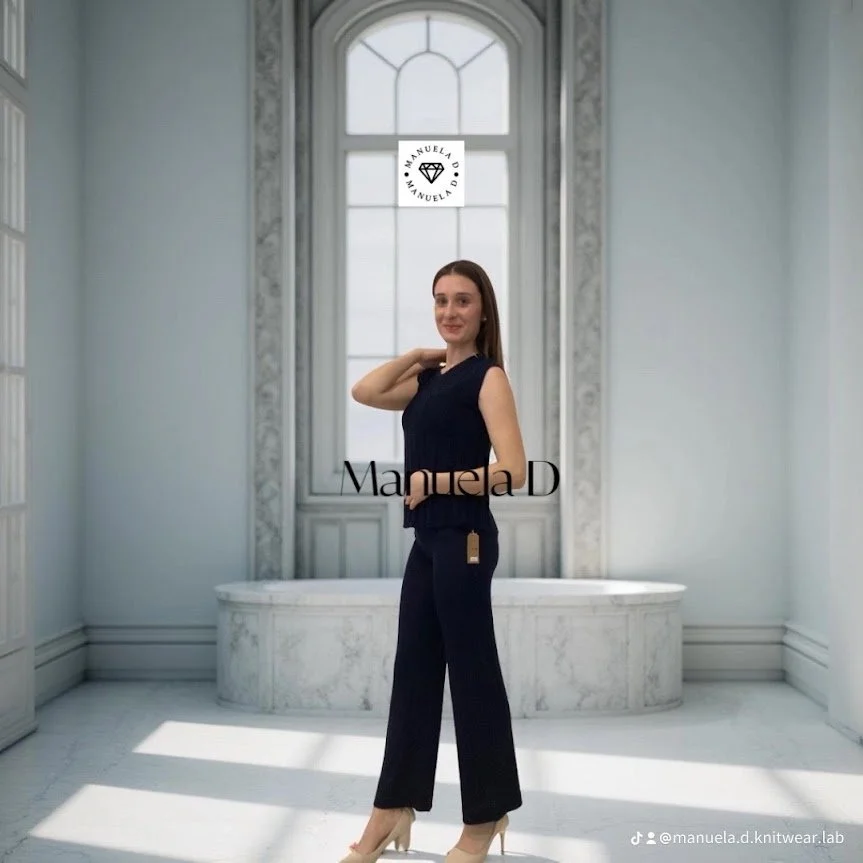 Completo Canotta + Pantalone Maori Blu TG S