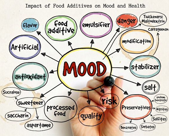 Food Additives and its down stream effects on your mood