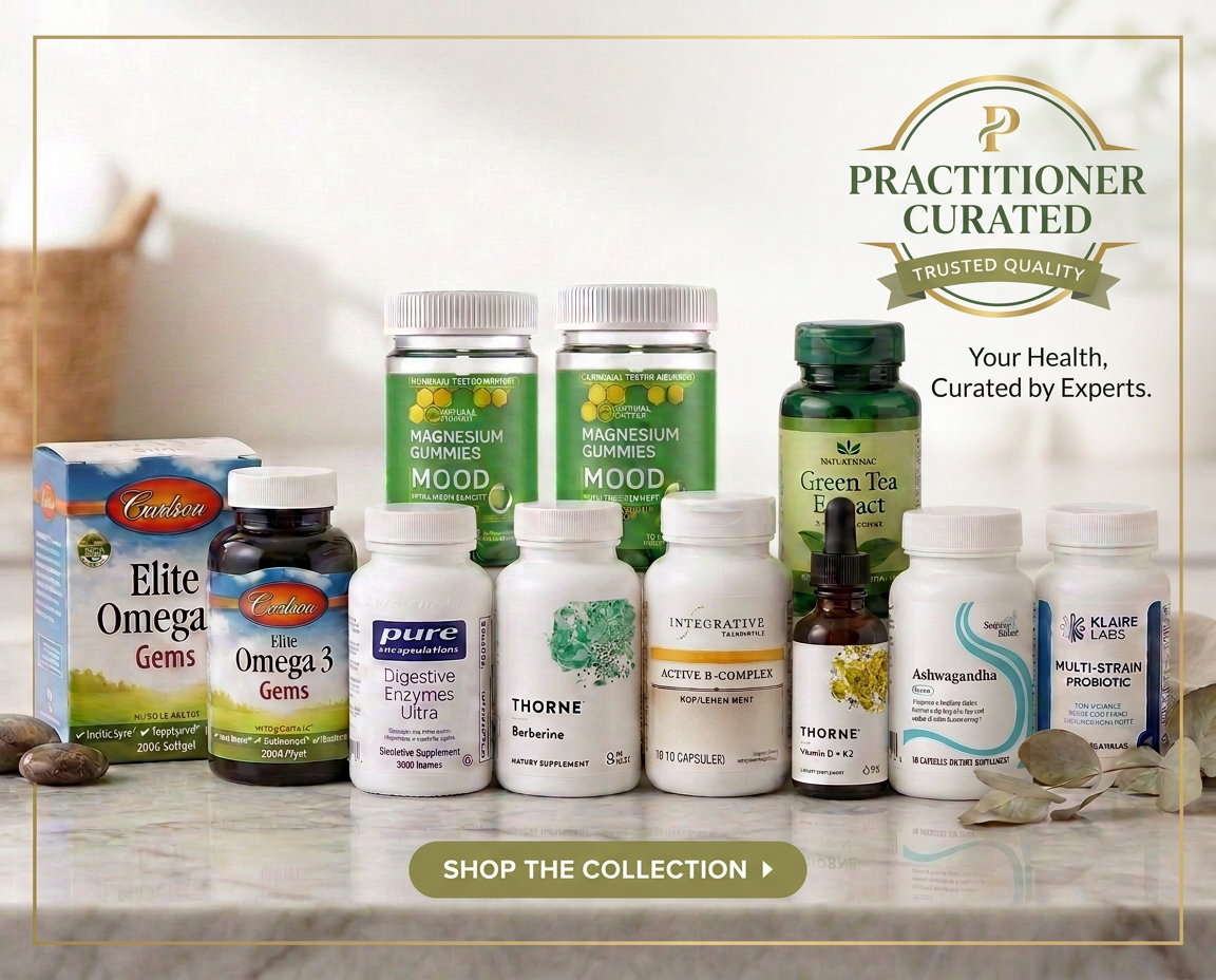 Supplement Collection on counter