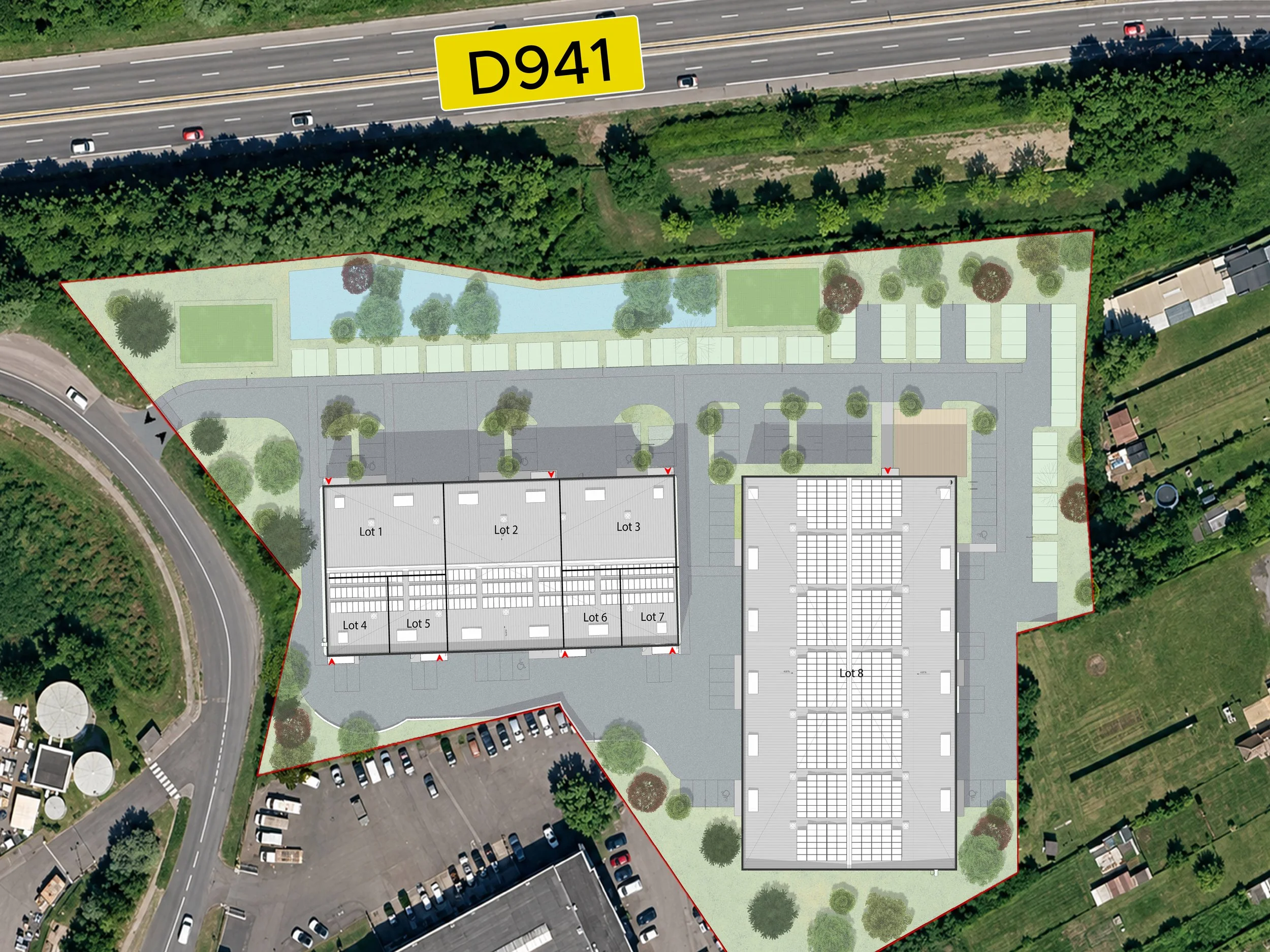 Plan d'insertion paysagère