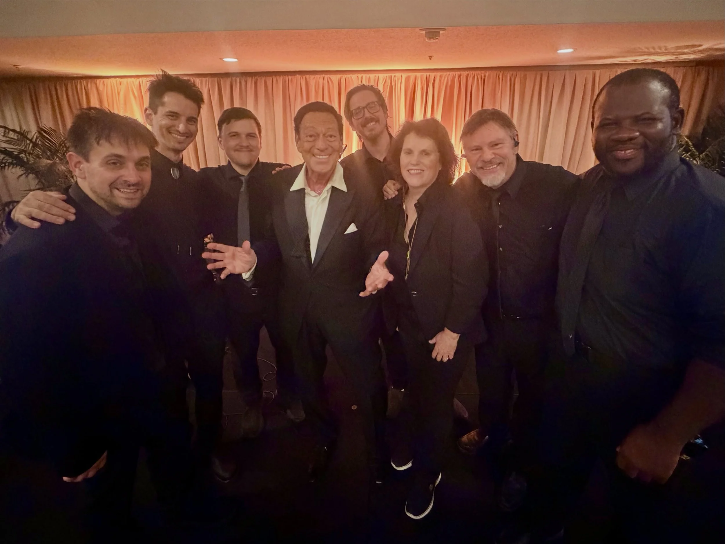 What an honor and an absolute blast performing as the backing band for OG Joe Piscopo! Joe was a pleasure to work with and an awesome human being.  Thank you @jrzyjoe! Many thanks to @sightsoundav!