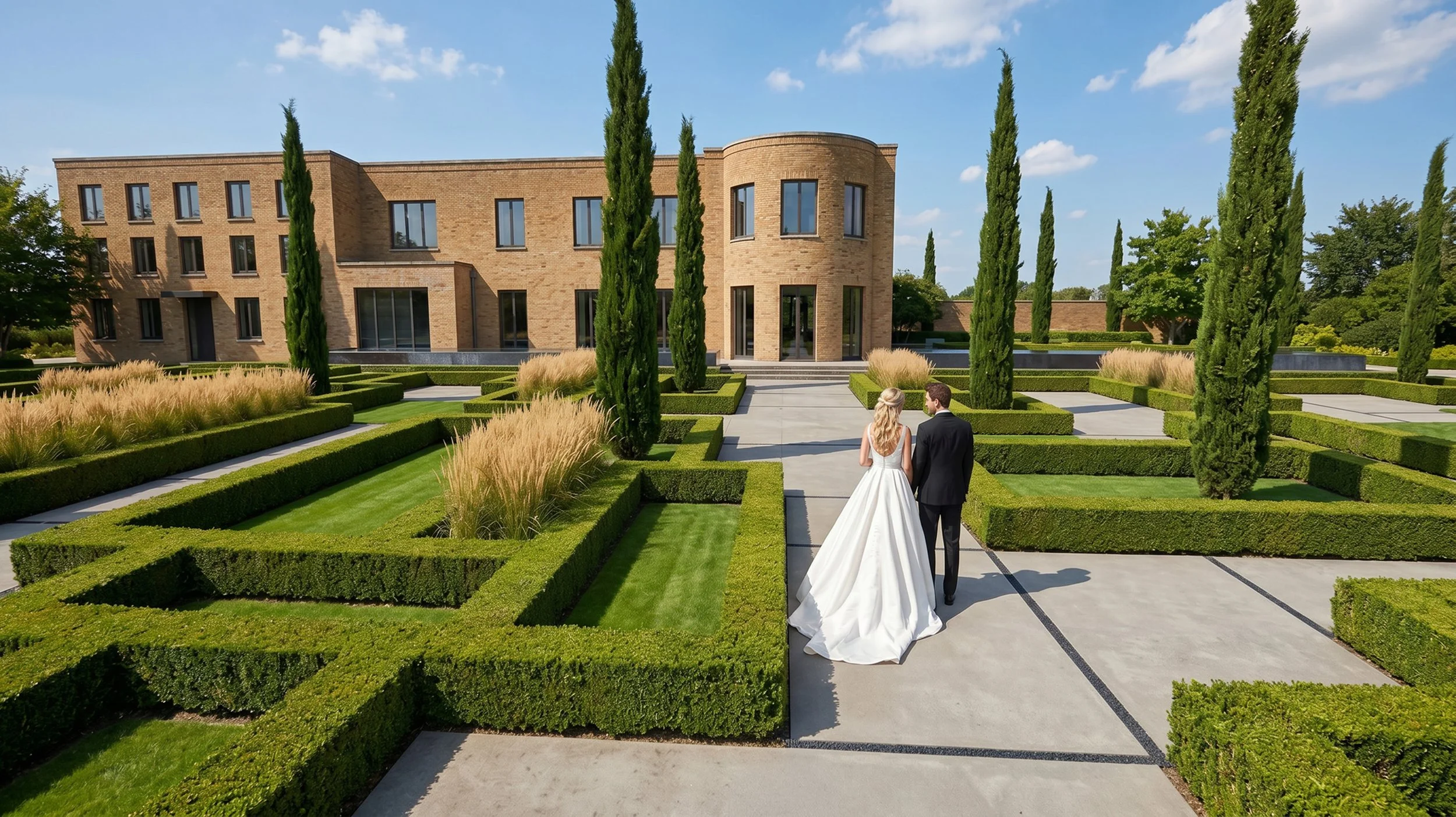 An image of The Mondrian Garden.
