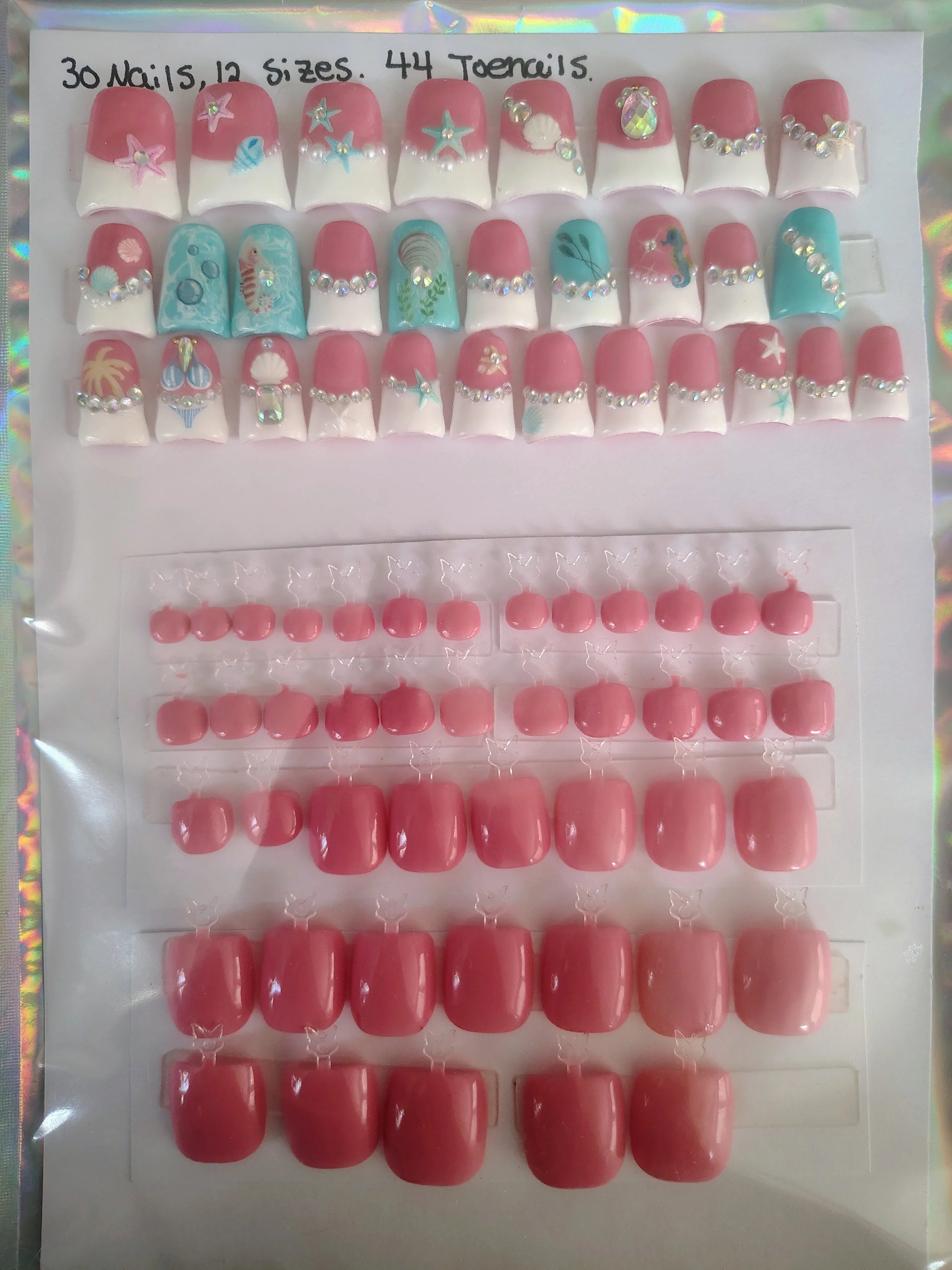 Bad bitch Beach duck nails