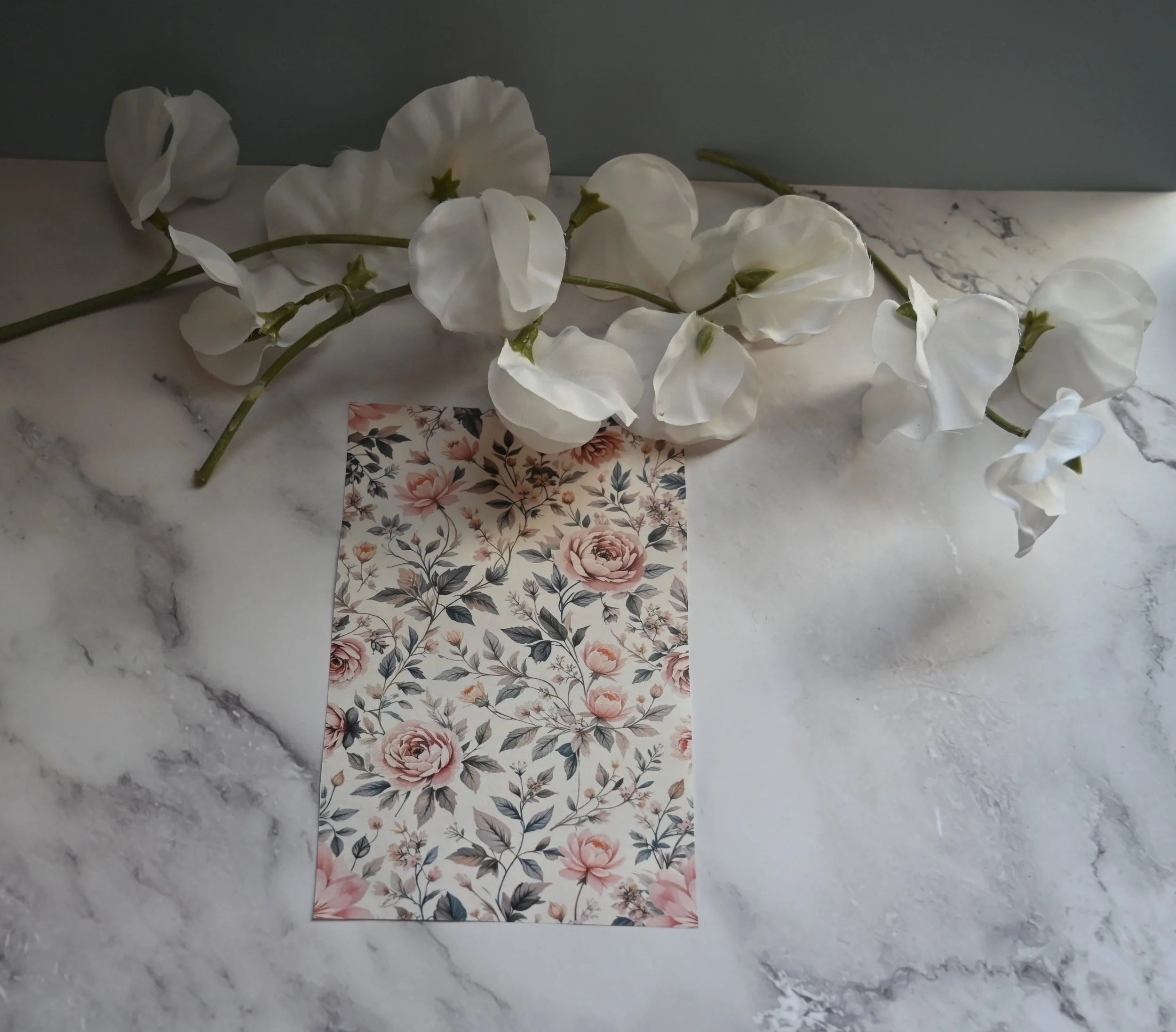 Transfer Sheet TSF4 (Vines & Roses)