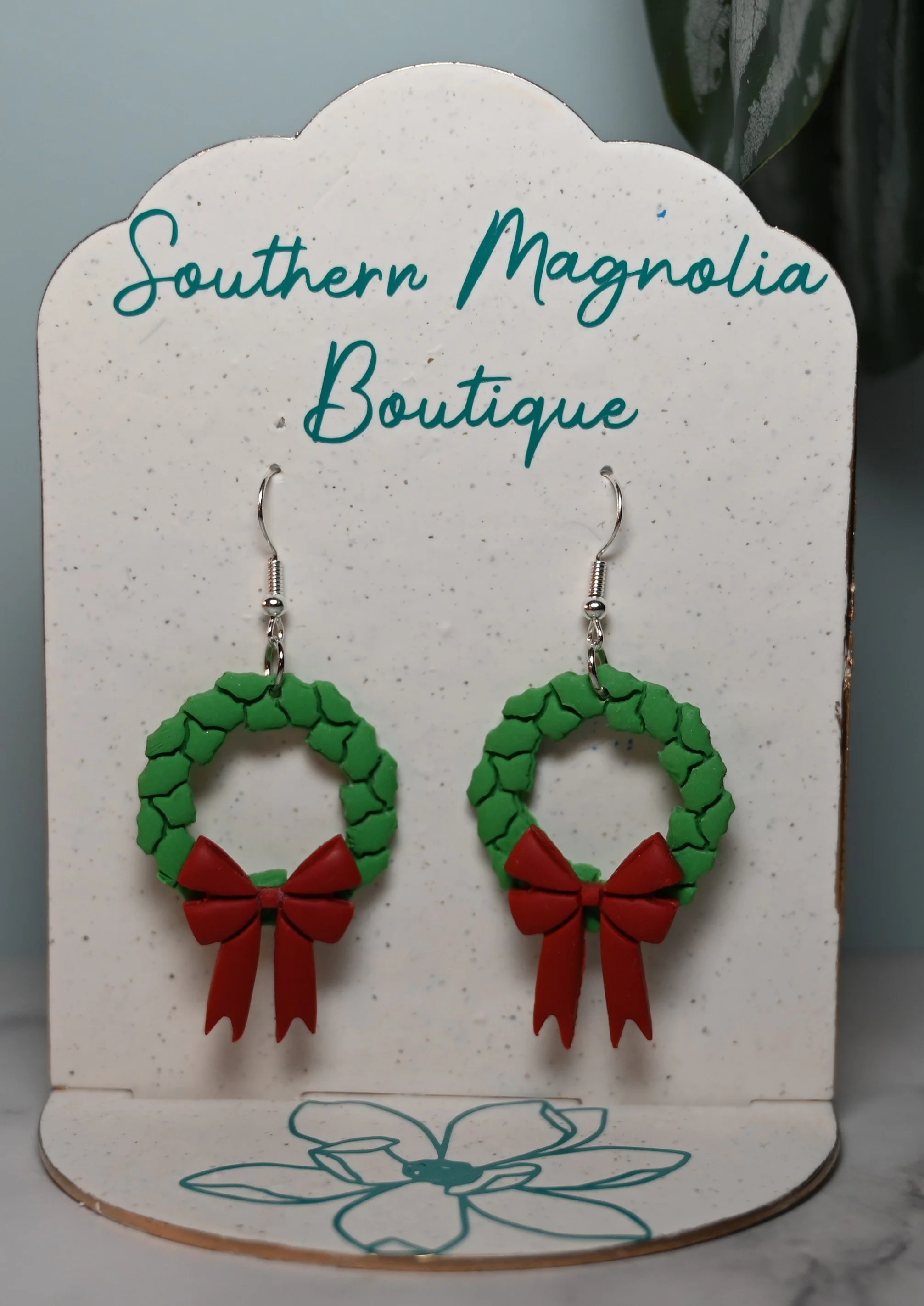 Christmas Wreath Dangles