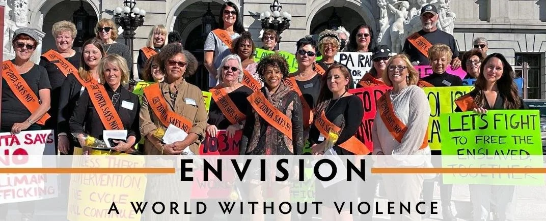 The Zonta Club of Harrisburg-Hershey advocating at the Pennsylvania state house.
