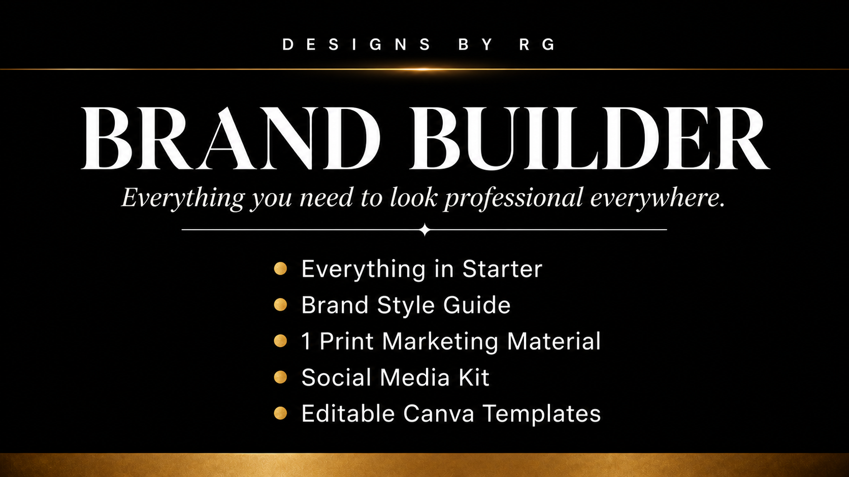 Brand Builder Package