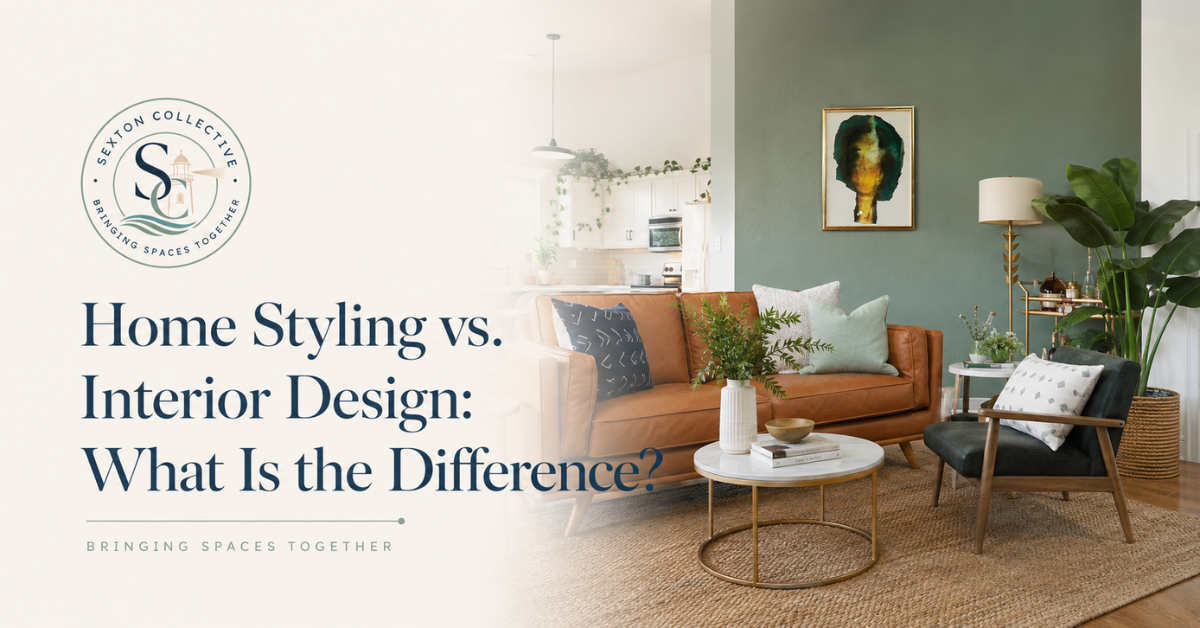 Home Styling vs. Interior Design: What Is the Difference?
