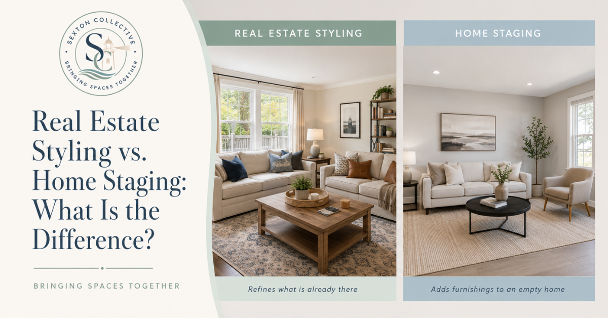 Real Estate Styling vs. Home Staging: What Is the Difference?