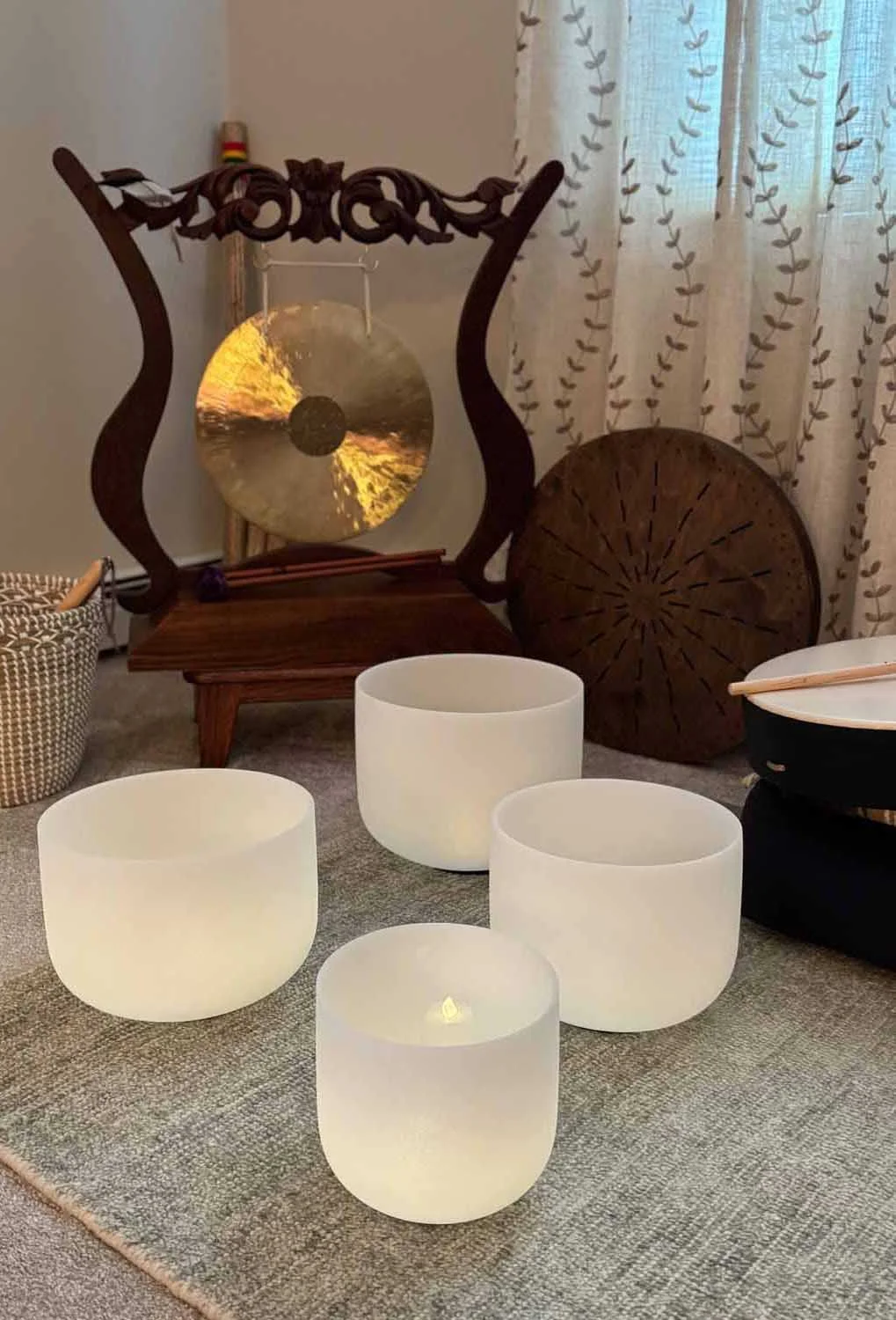 Vibrational Wellness Sound Therapy bowls