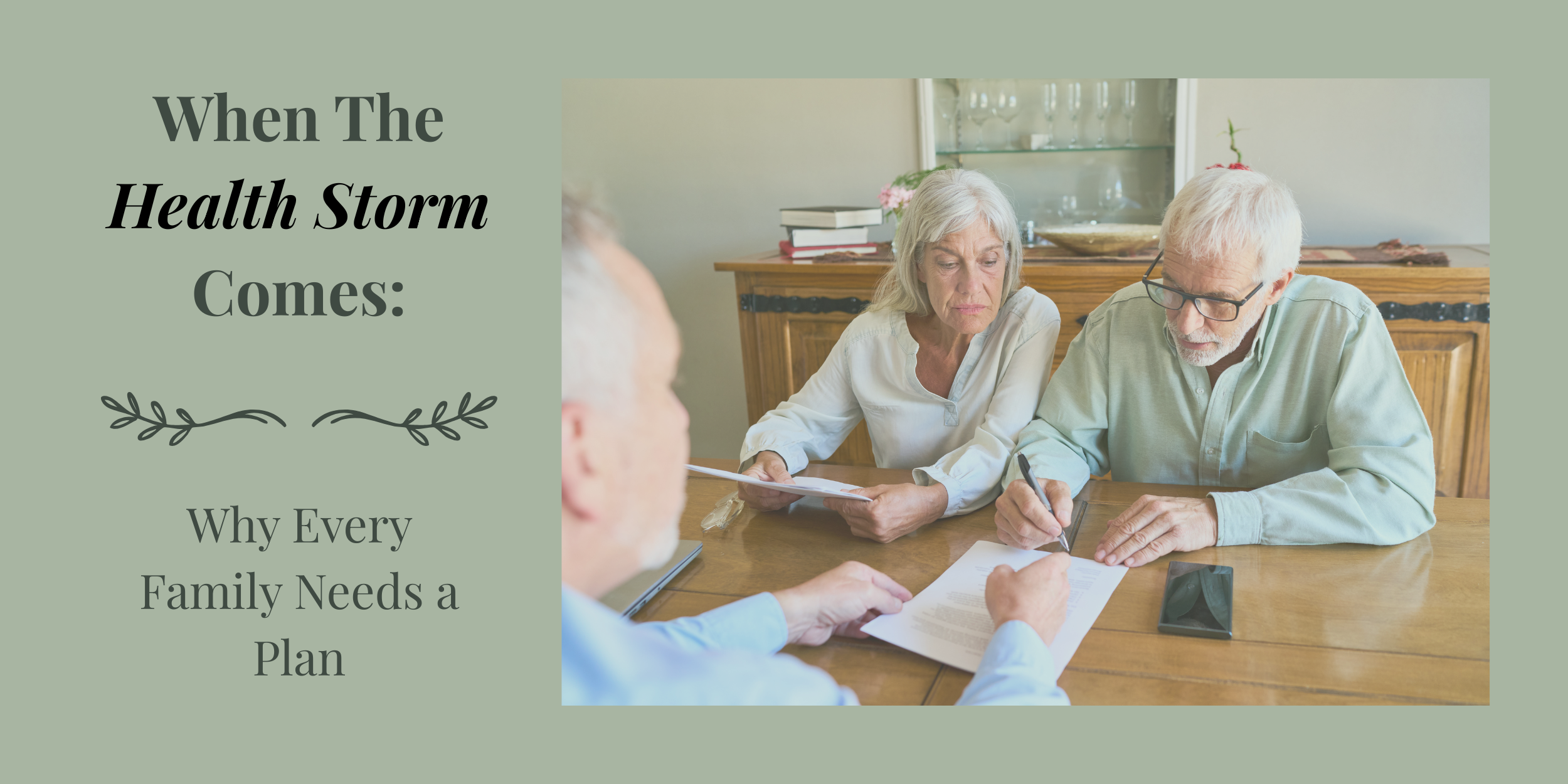When the Health Storm Comes: Why Every Family Needs a Plan 