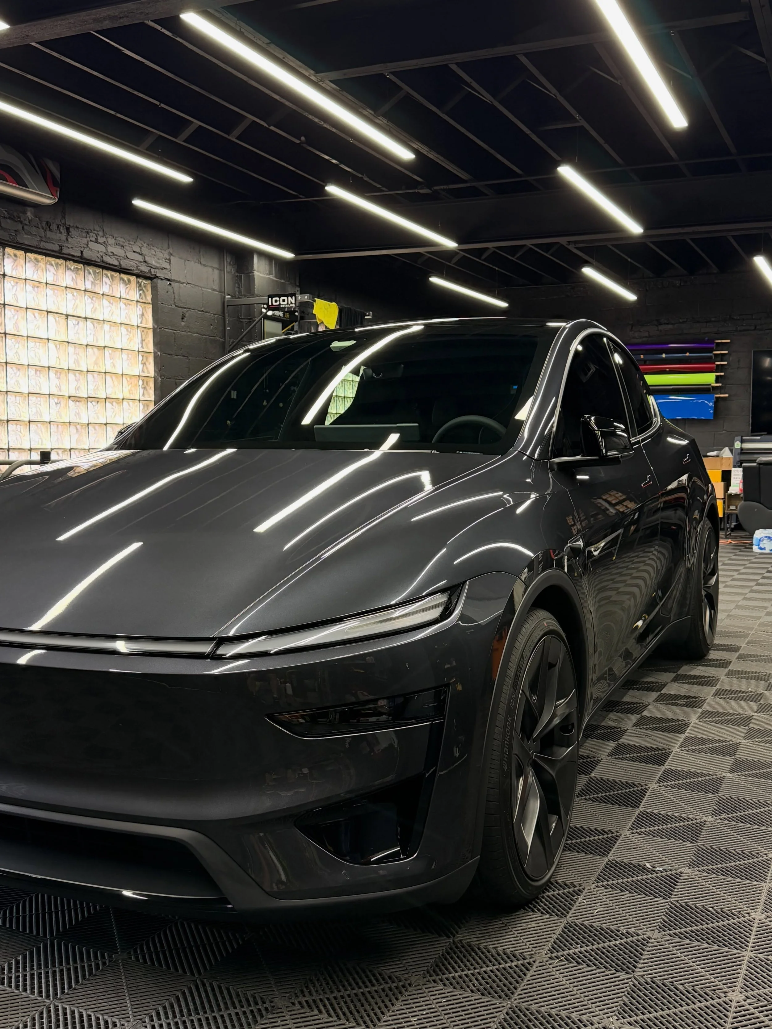 Just finished this brand new Tesla Model Y Performance with our XPEL Ultimate Plus Full Front PPF Package for unbeatable protection against rock chips, scratches, and everyday road damage.

To complete the package, we applied XPEL Classic Ceramic Coa