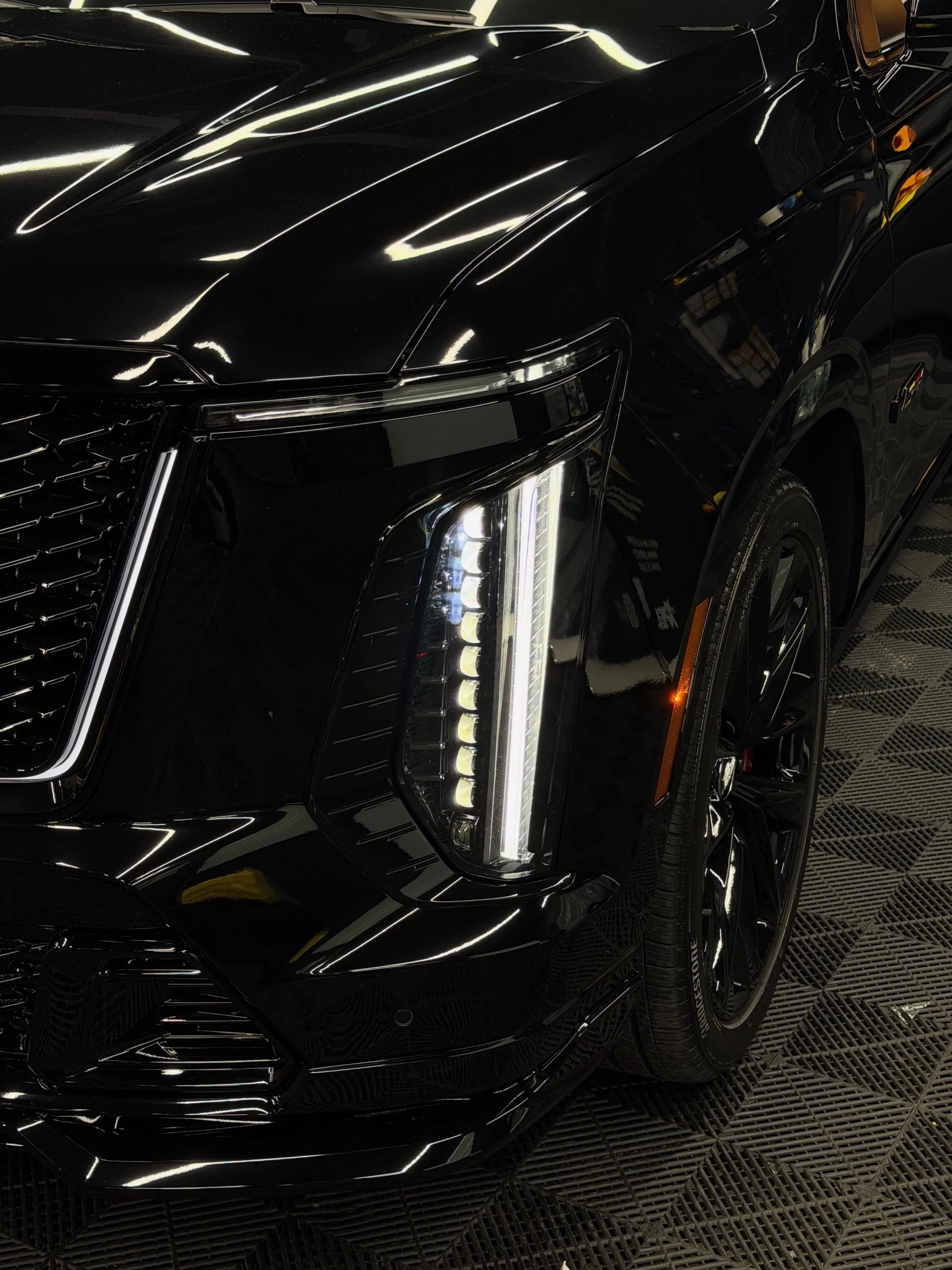 Brand new Cadillac Escalade-V 🖤

Protected with:
&bull; Full Front XPEL PPF
&bull; XPEL Ceramic Coating on the entire vehicle

Maximum protection while keeping that factory finish looking flawless. ✨

📍 ICON Detailing | XPEL Authorized Dealer