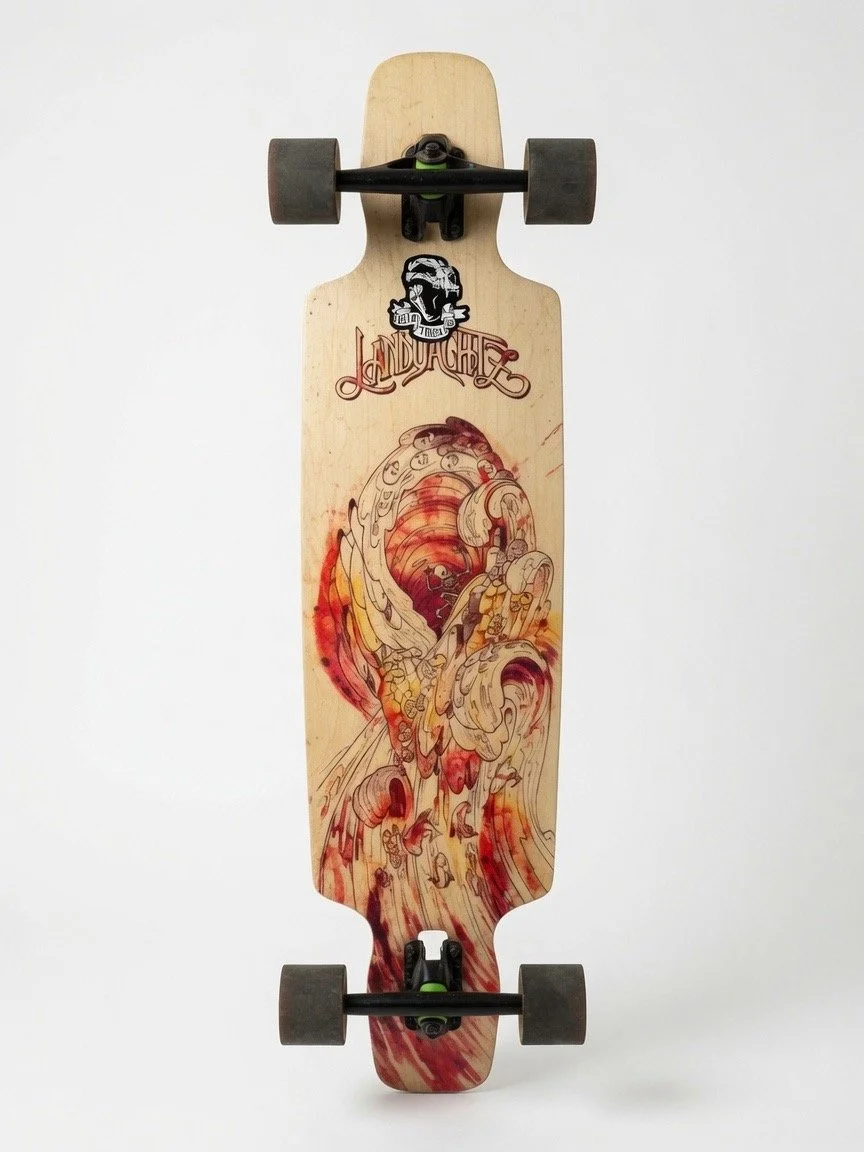 Riding The Wave - Long Board
