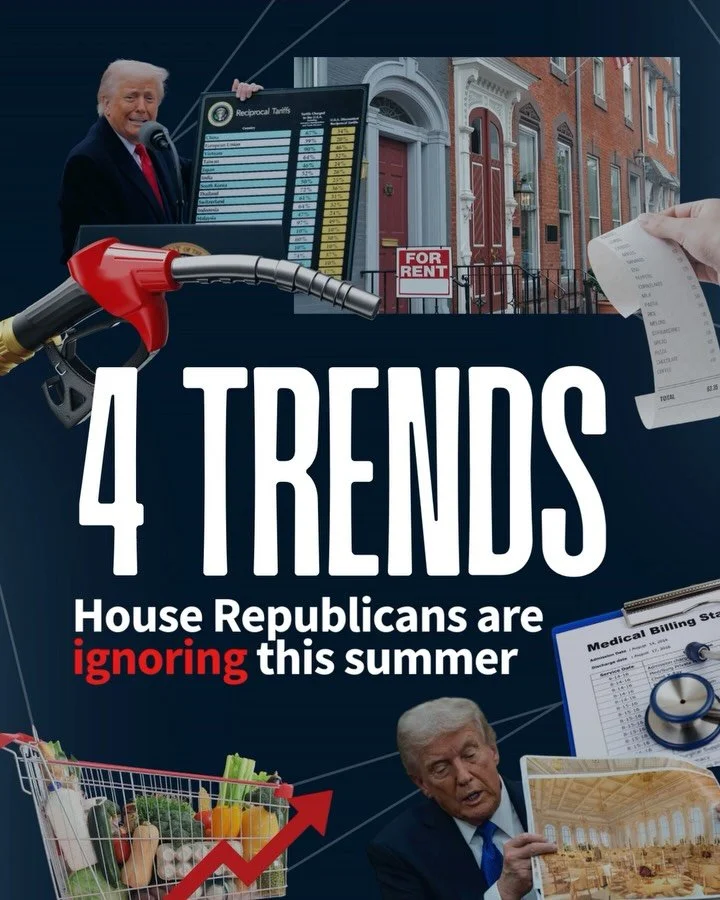 What&rsquo;s trending this summer? House Republicans not caring how their action (or inaction...) impacts Gen Z. Scroll &mdash;>

Because MAGA Republicans are rubber-stamping Trump&rsquo;s war of choice in Iran &mdash; you&rsquo;re paying more at 