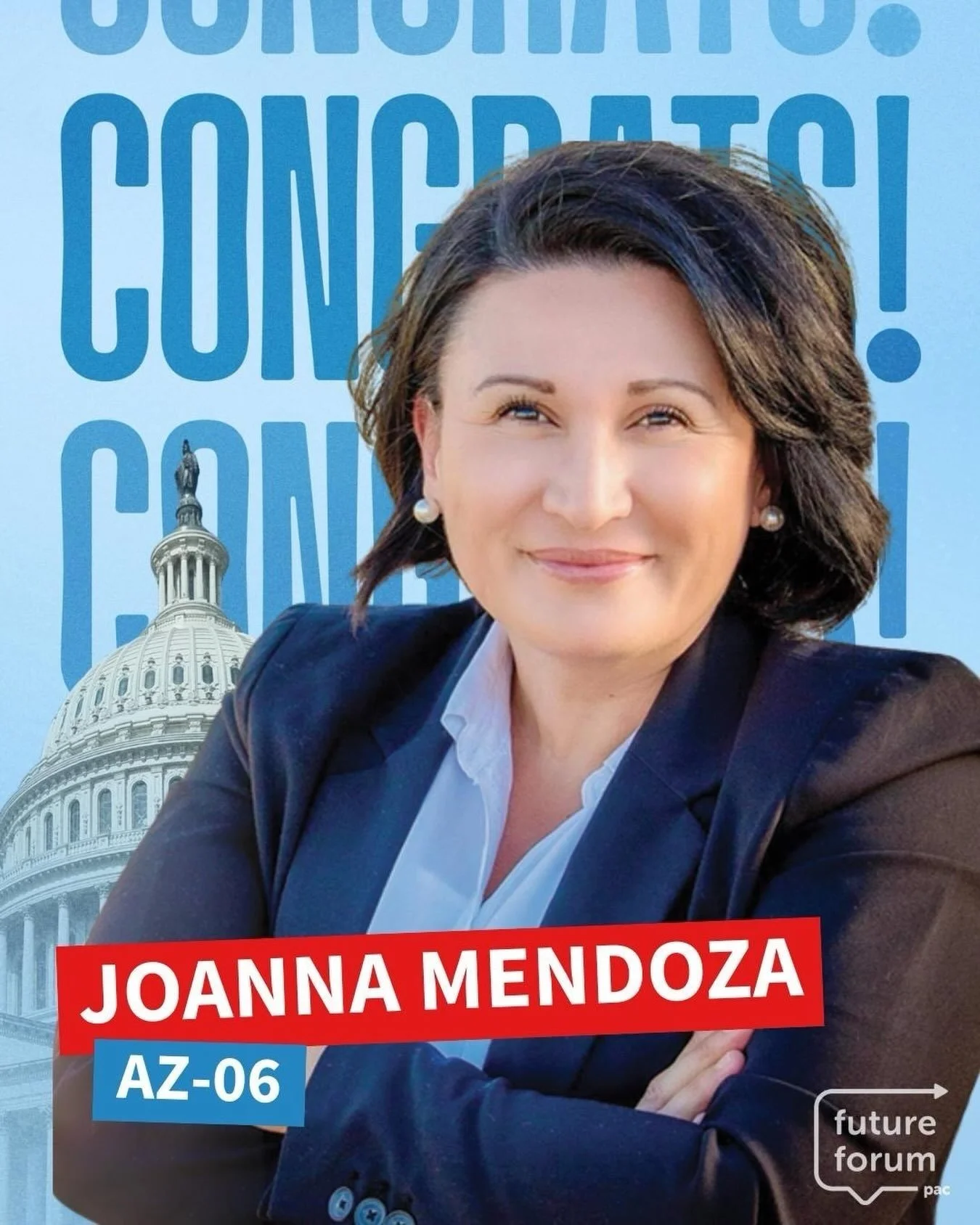 Congrats to @Mendoza4AZ on her primary win!

A single mother, veteran, and community advocate, Jo knows the challenges facing Southern Arizona and is ready to deliver a kind of leadership for her community needs. That&rsquo;s why she&rsquo;s going to