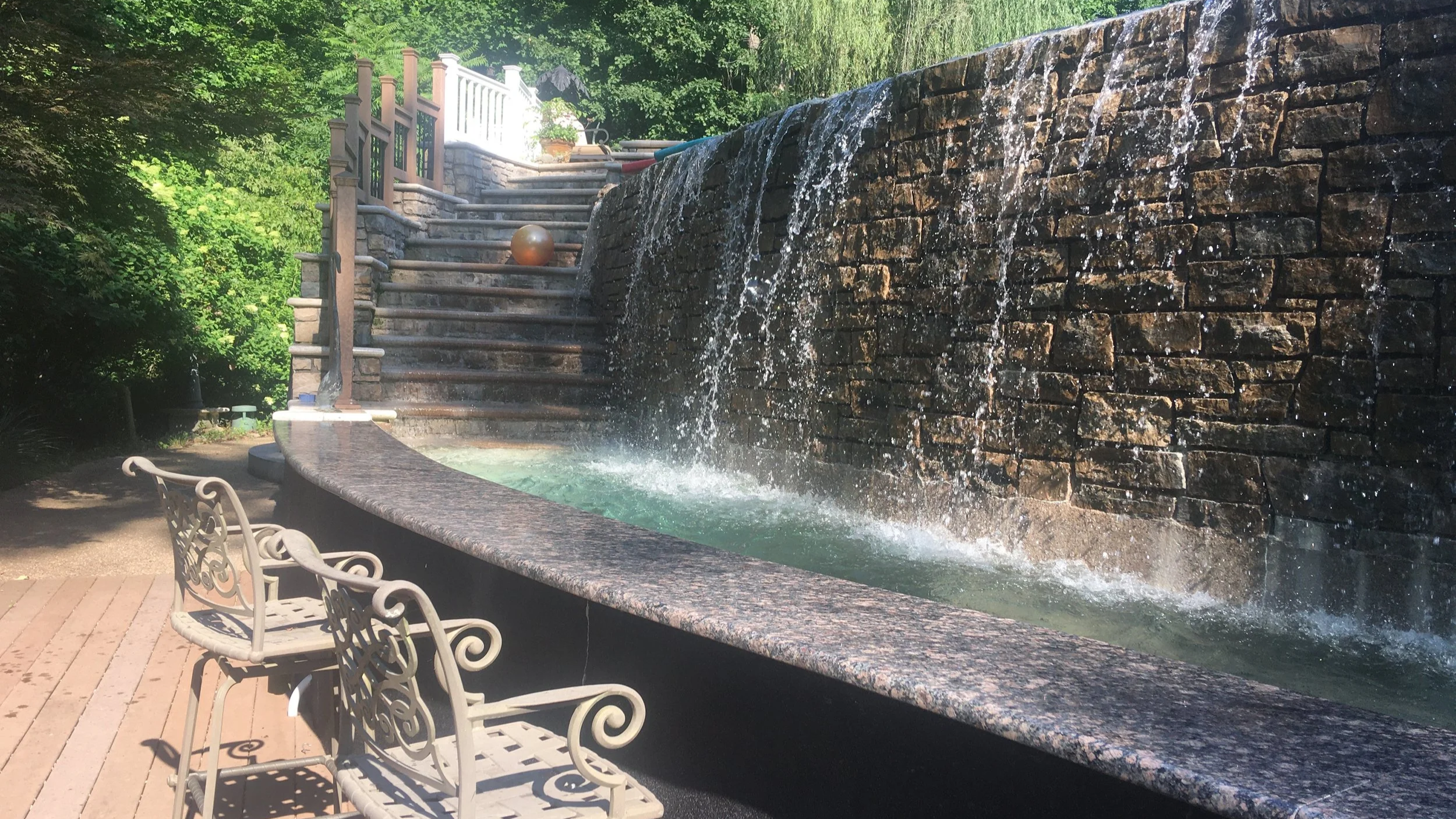 “…the crown jewel is the outdoor area with a beautiful infinity pool.”