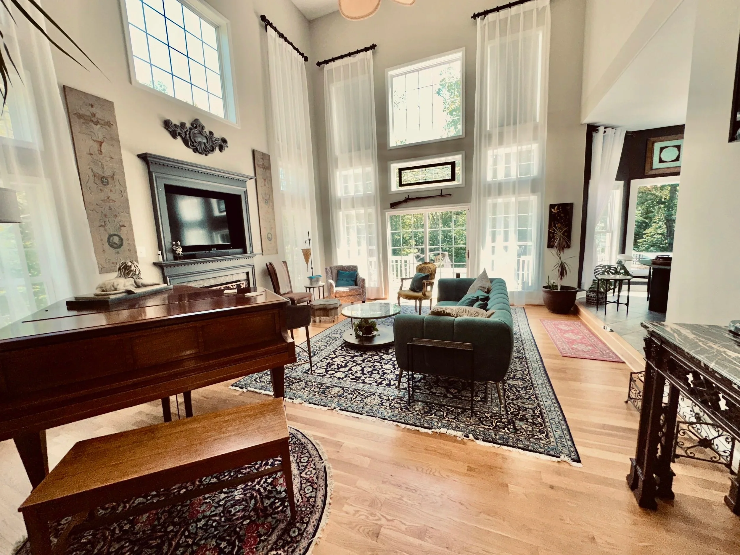 …the home was expertly designed and furnished.