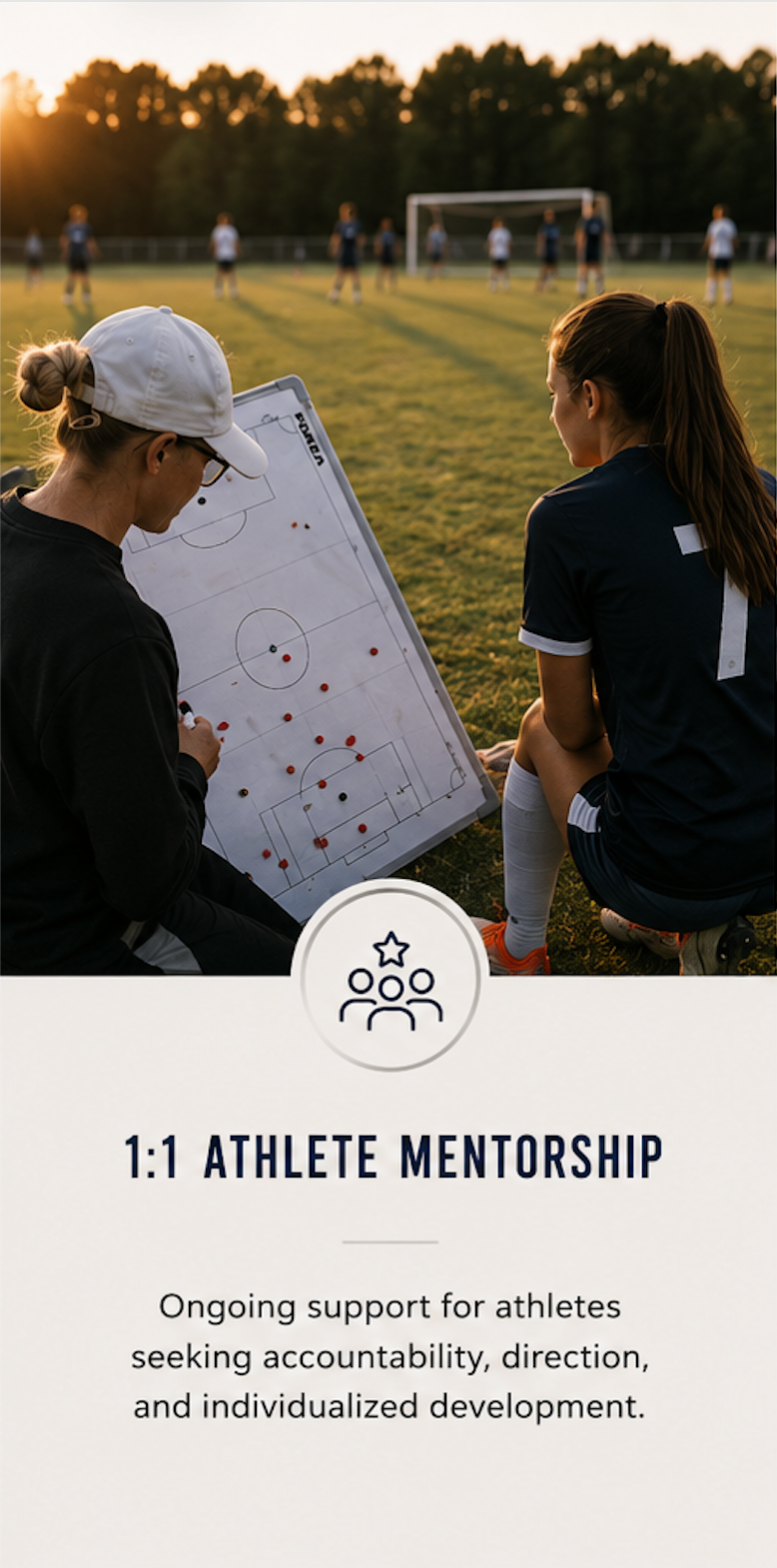 1:1 Athlete Mentorship