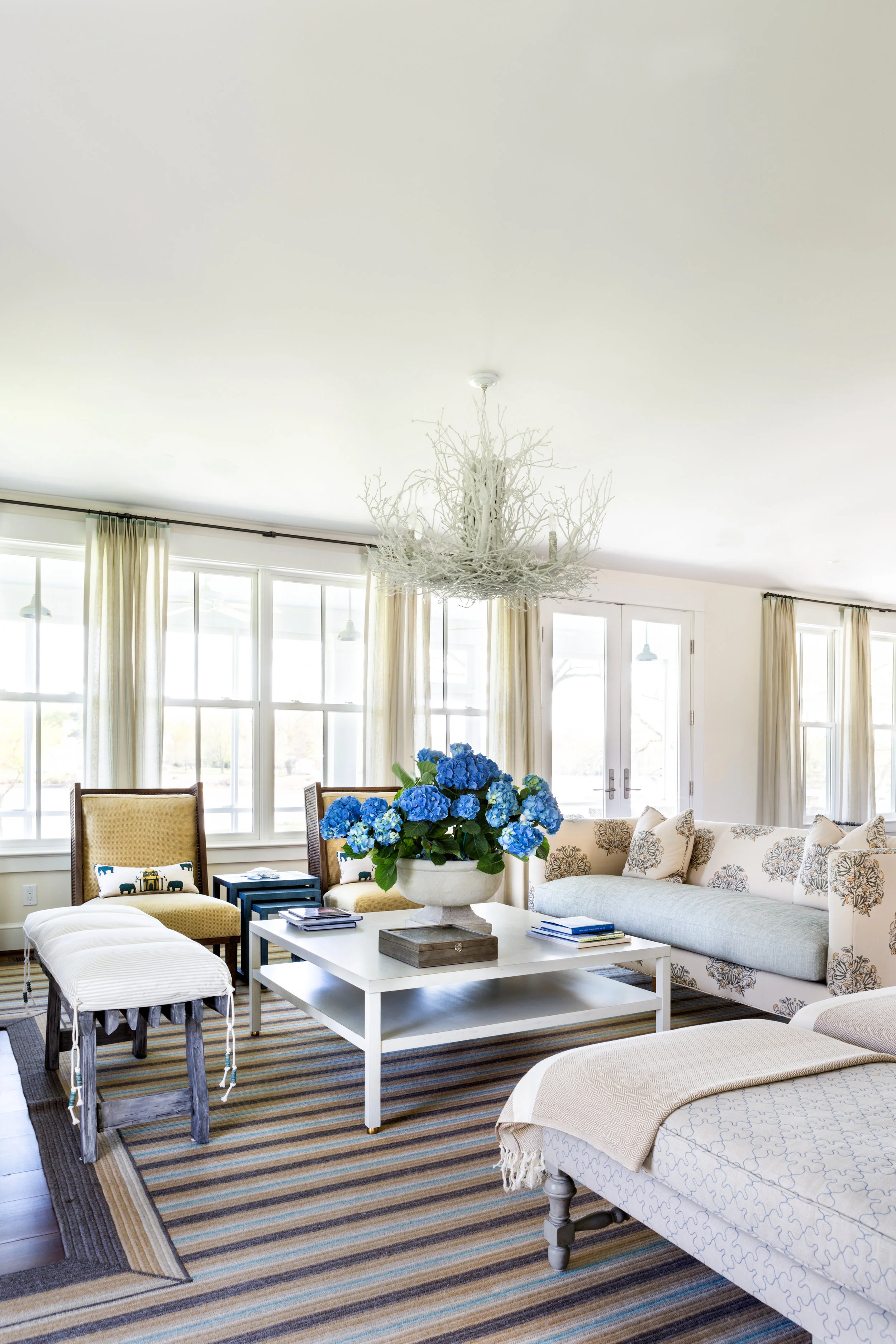 Open Concept Family Room Overlooking the Water (Copy)