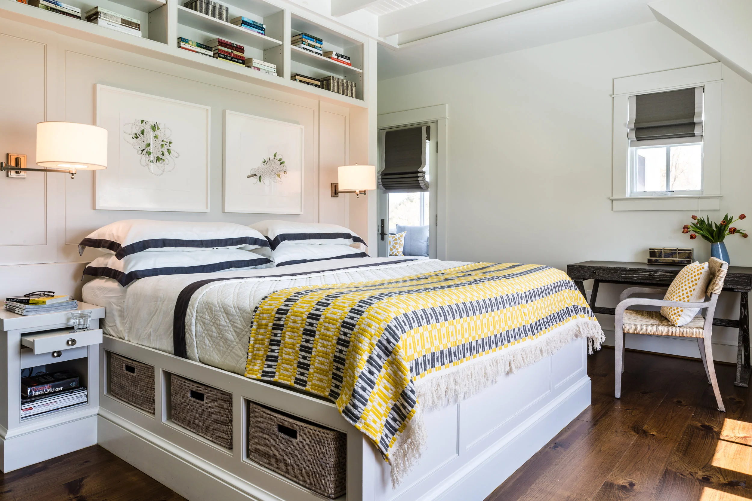 Overall Shot, Master Bedroom with Built-In Bed (Copy)