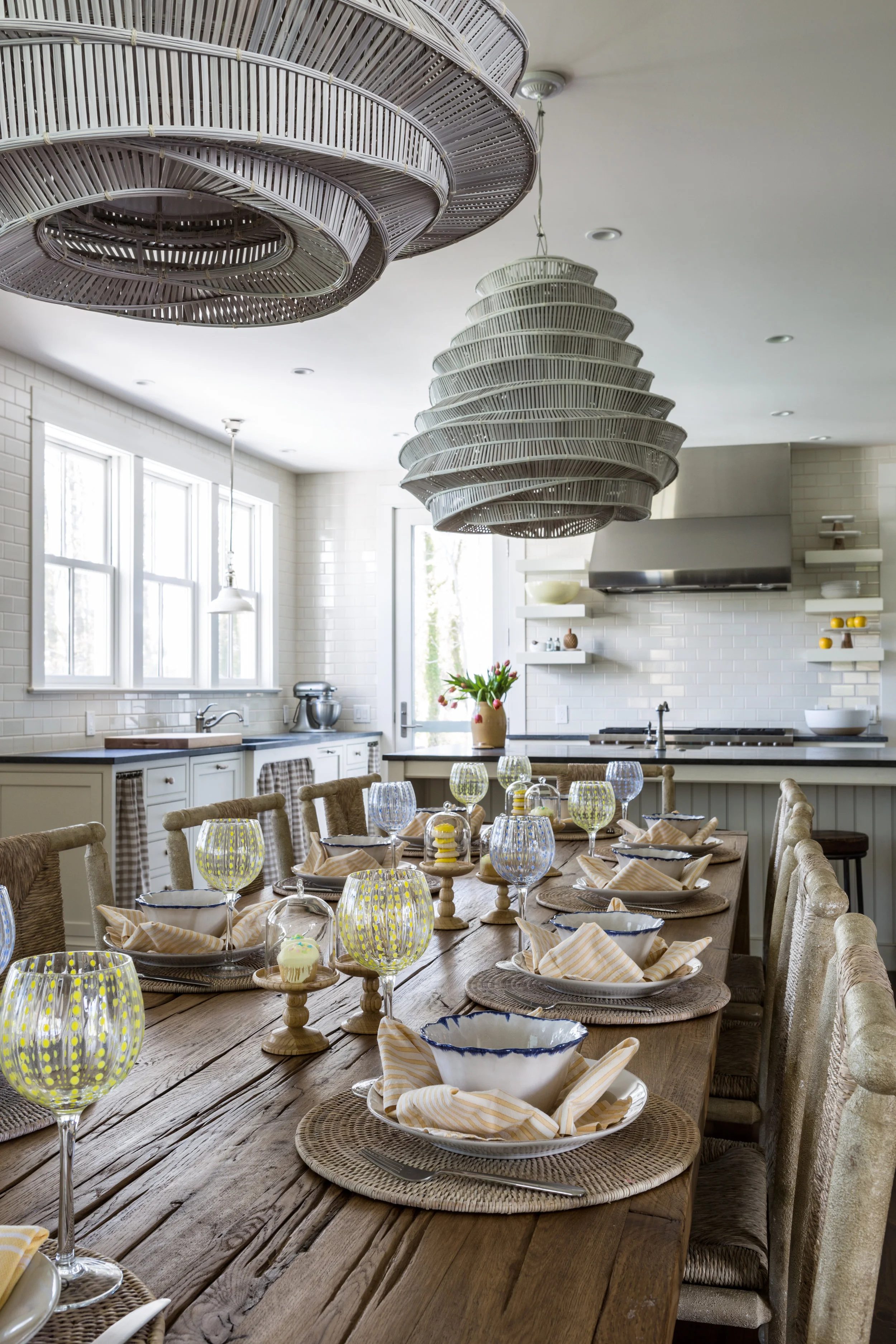 Rustic Dining Table Place Settings (Copy)