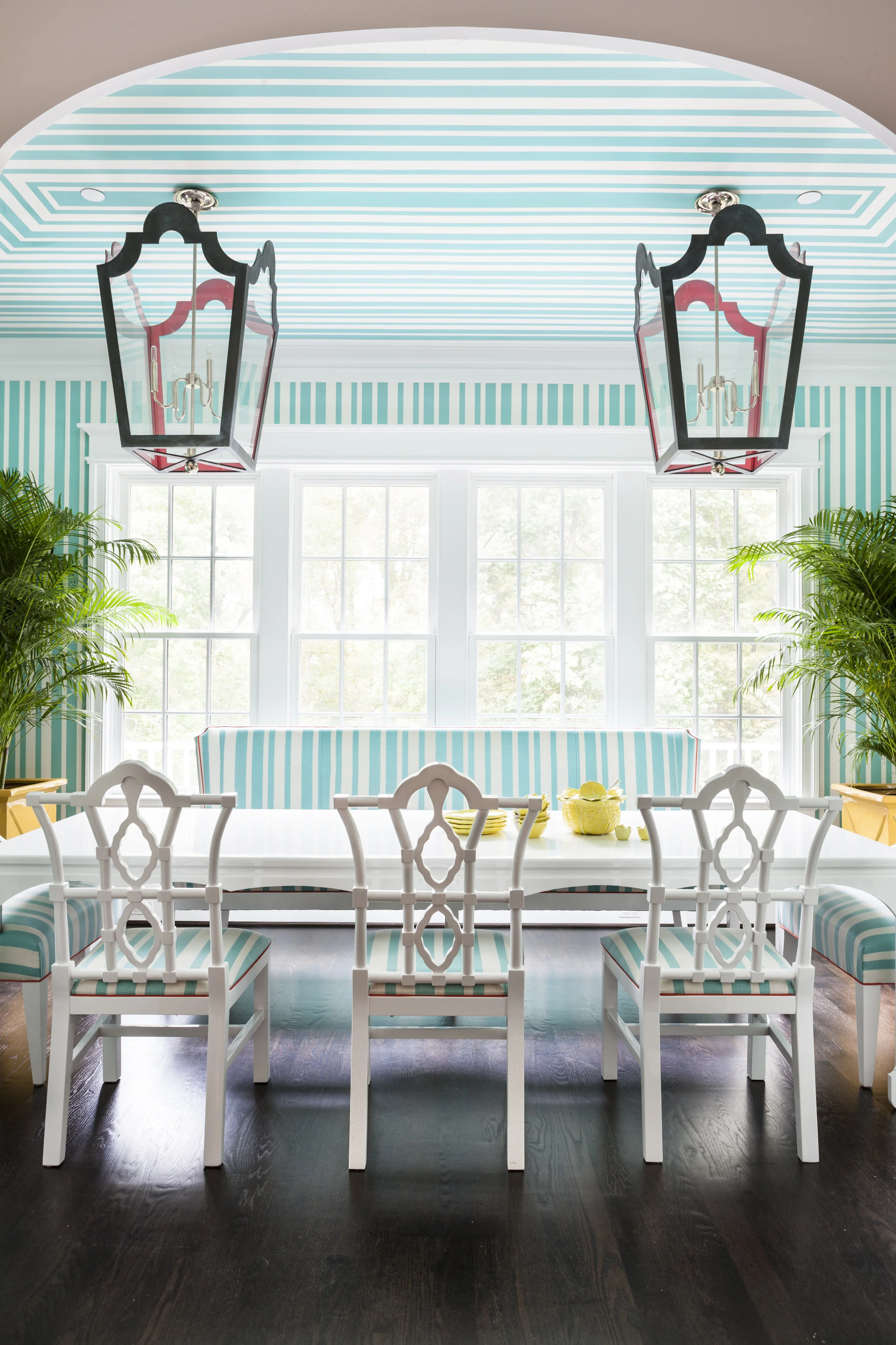 Breakfast Room, Framed by Archway (Copy)