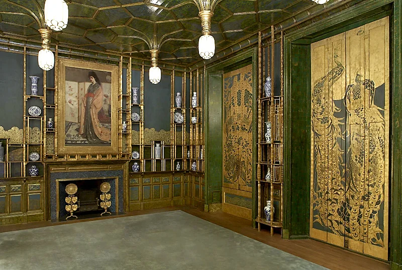 The Whistler Peacock Room - Freer Sackler Gallery at the Smithsonian in D.C.