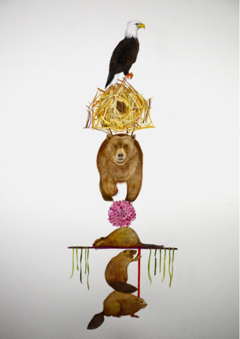 Stephanie King, “Pick Up Sticks”