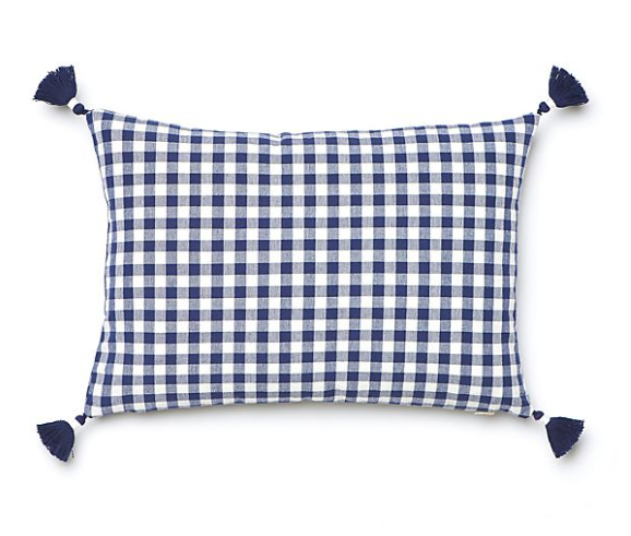 Anthropologie Gingham Pillow.PNG