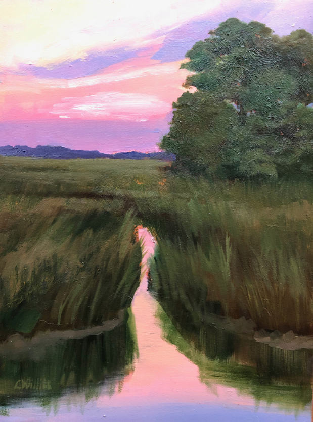 Lisa Willits, “Marsh Island Retreat”
