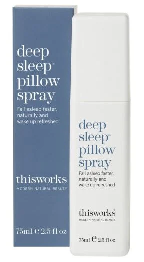 SCW Interiors Life Hacks Blog Post : Guest Bedroom Remedies 101 including deep sleep pillow spray from thisworks