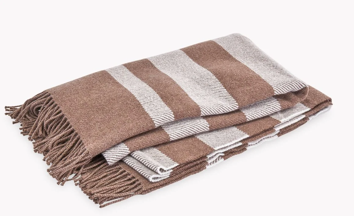 SCW Interiors Life Hacks Blog Post : Guest Bedroom Remedies 101 including a cashmere throw by Matouk