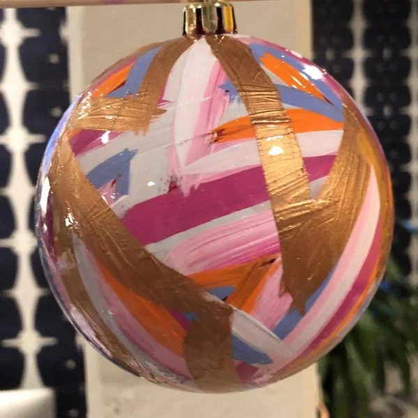 SCW Interiors Life Hacks Blog Post : My Holiday Wish List that includes this Lindsay Cowles christmas ornament